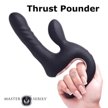 Master Series Thrust Pounder Thrusting Silicone Vibrator (Coming Soon)