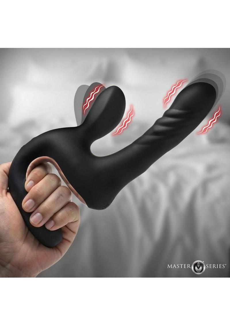 Master Series Thrust Pounder Thrusting Silicone Vibrator (Coming Soon)