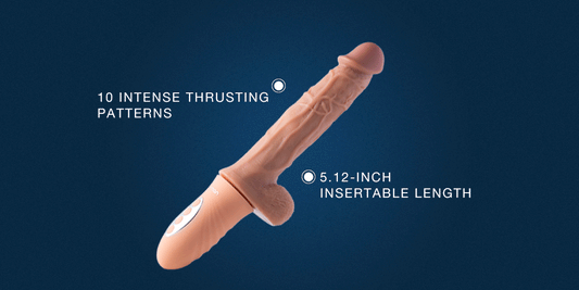Honey Play Box Cannon 10” Thrusting Dildo