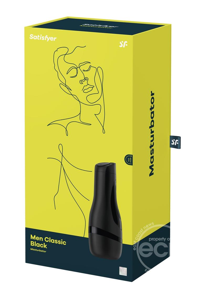 Satisfyer Men Classic Masturbator- Black