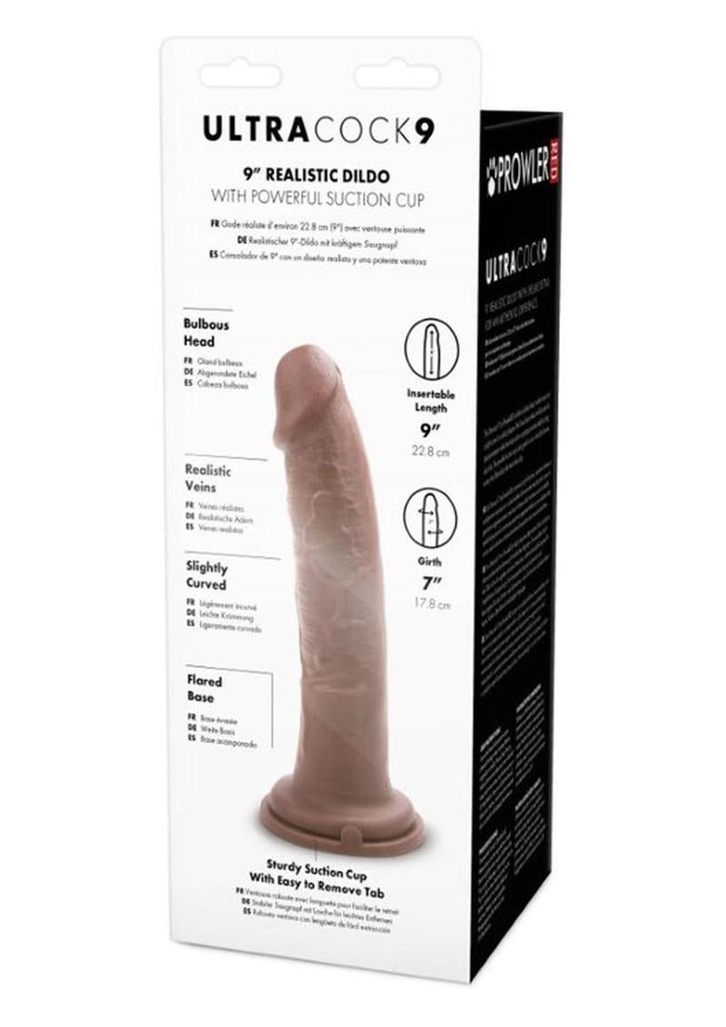 Prowler RED Ultra Cock Realistic Dildo (Choose Size)