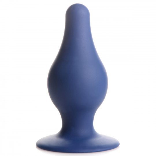 Squeezable Tapered Anal Plug (Choose size and color)