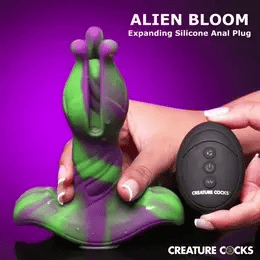 Creature Cocks Alien Bloom Expanding Silicone Anal Plug (Coming Soon)