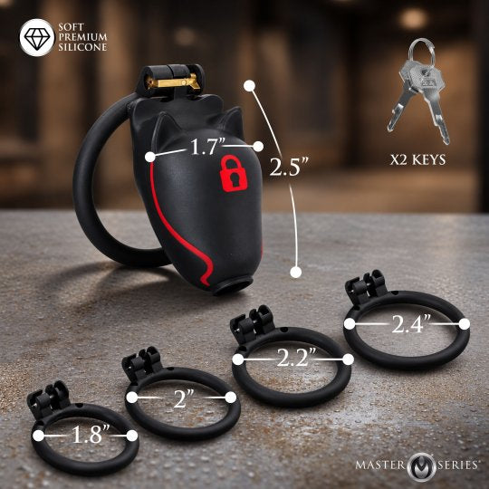 Master Series Puplock Chastity Cage (In Stock Oct 15th)