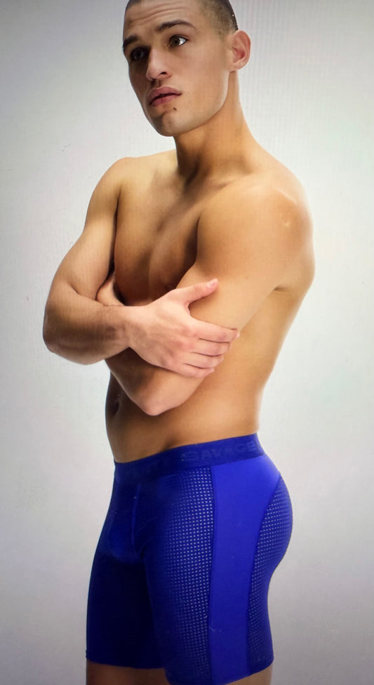 Savage X Shadow Fit Mesh Long Boxer Briefs (Choose size & color)