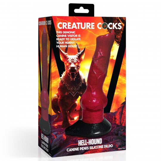 Creature Cocks Hell-Hound Canine Penis Silicone Dildo