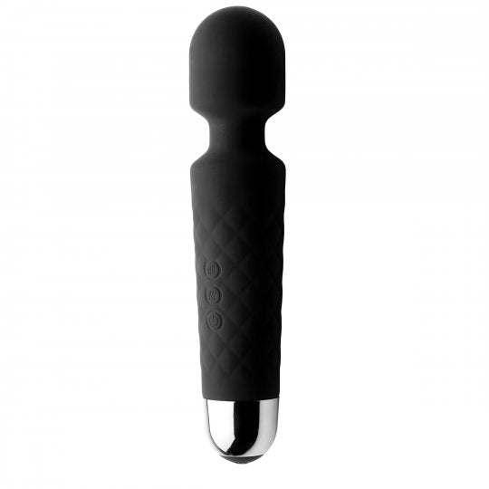 Wand Essentials Deep Velvet 18X Silicone Massage Wand