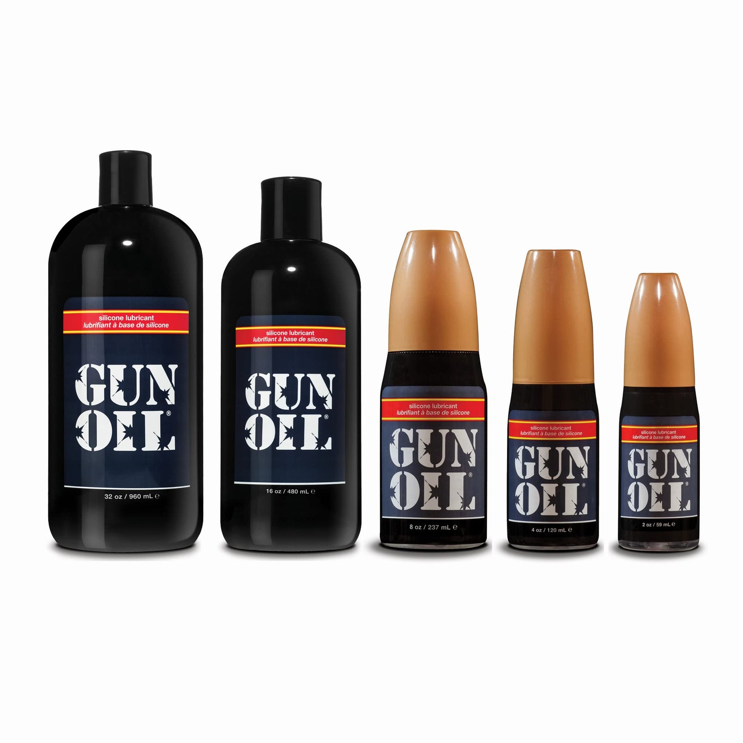 Gun Oil Silicone Lube (Choose Size)