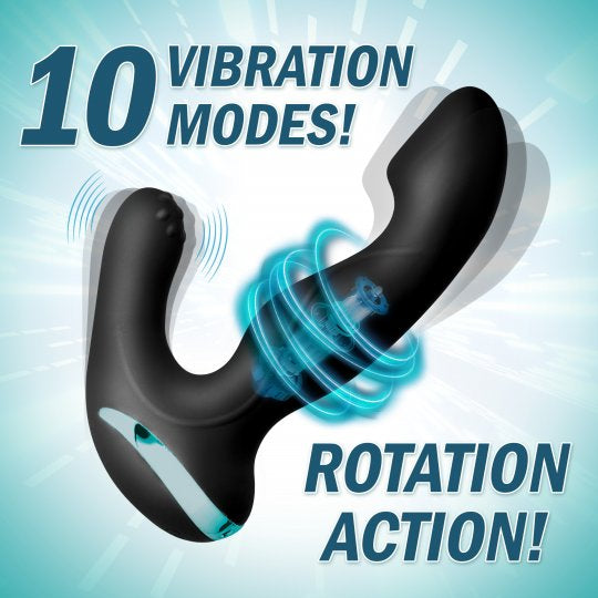 Mega Maverick 10X Rotating Vibrating Prostate Vibrating Prostate Stimulator