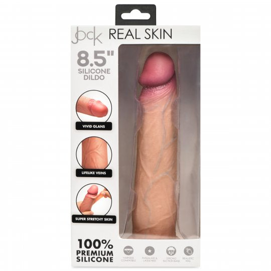 Jock Real Skin Silicone Dildo 8.5”