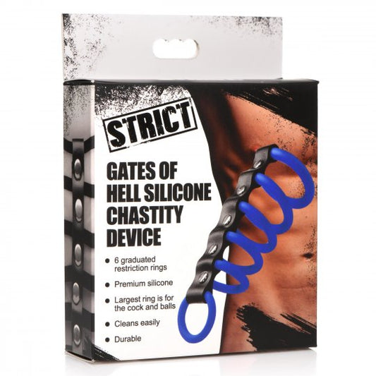 Strict Gates of Hell Silicone Chastity Cage