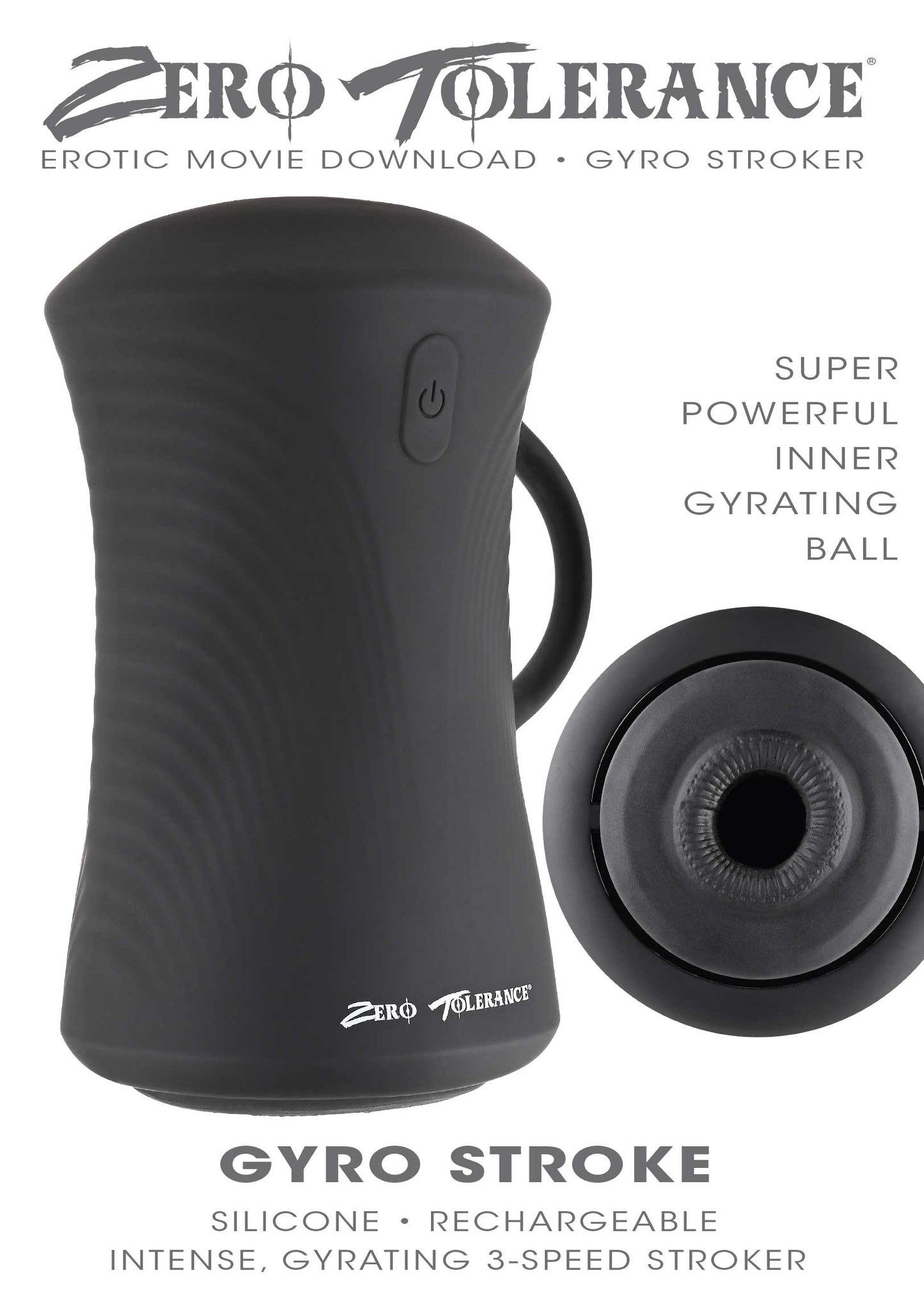 Zero Tolerance Gyro Stroker Rechargeable Masturbator