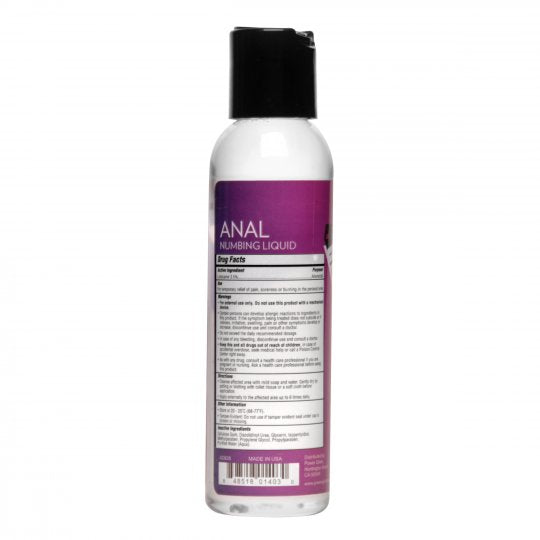 Power Glide Anal Numbing Personal Lubricant 4ox