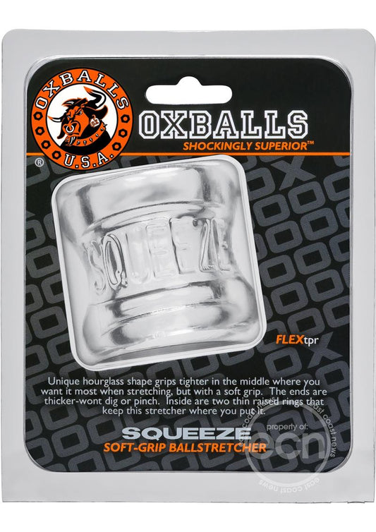 Oxballs Squeeze Soft Grip Ball Stretcher-Clear