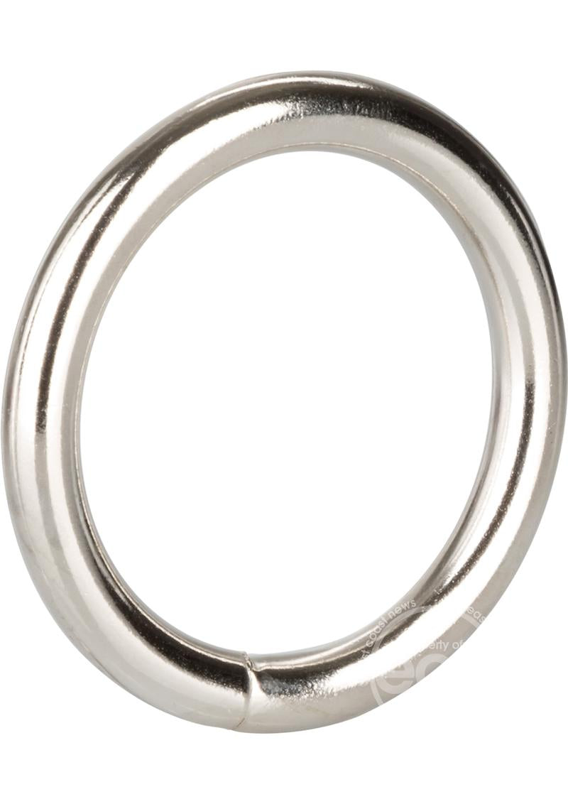 CalExotics Silver Cock Ring- Large-Silver