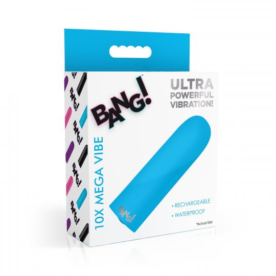 Bang 10X Mega Vibrator-Blue