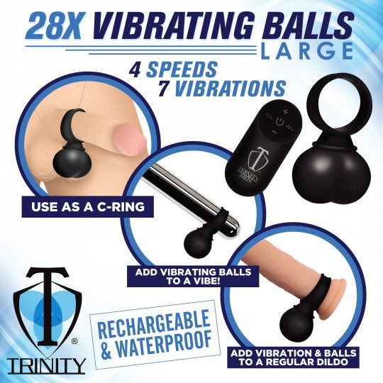 Trinity Vibes 28X Vibrating Balls Large