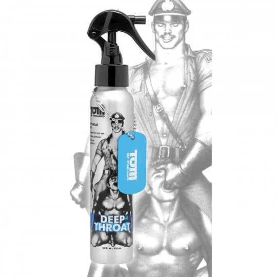 Tom of Finland Deep Throat Spray 4oz