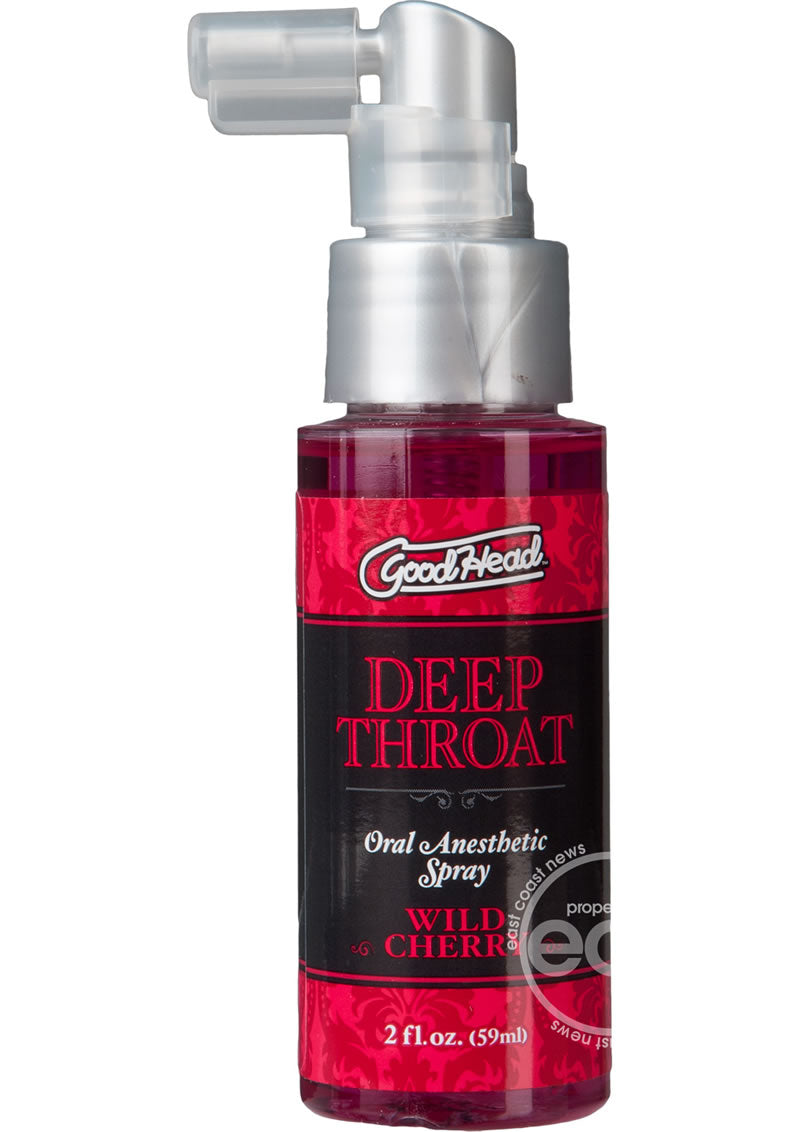 Good Head Deep Throat Oral Anesthetic Spray (Choose Flavor)