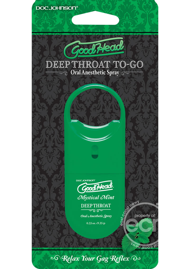 Good Head Deep Throat Oral Anesthetic Spray (Choose Flavor)