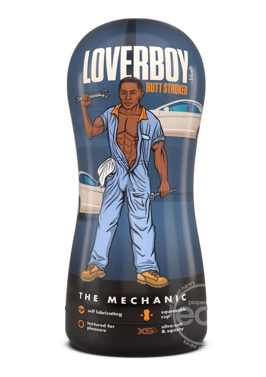 Loverboy Self Lubricating Butt Stroker (Choose color)