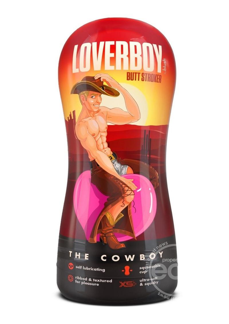 Loverboy Self Lubricating Butt Stroker (Choose color)