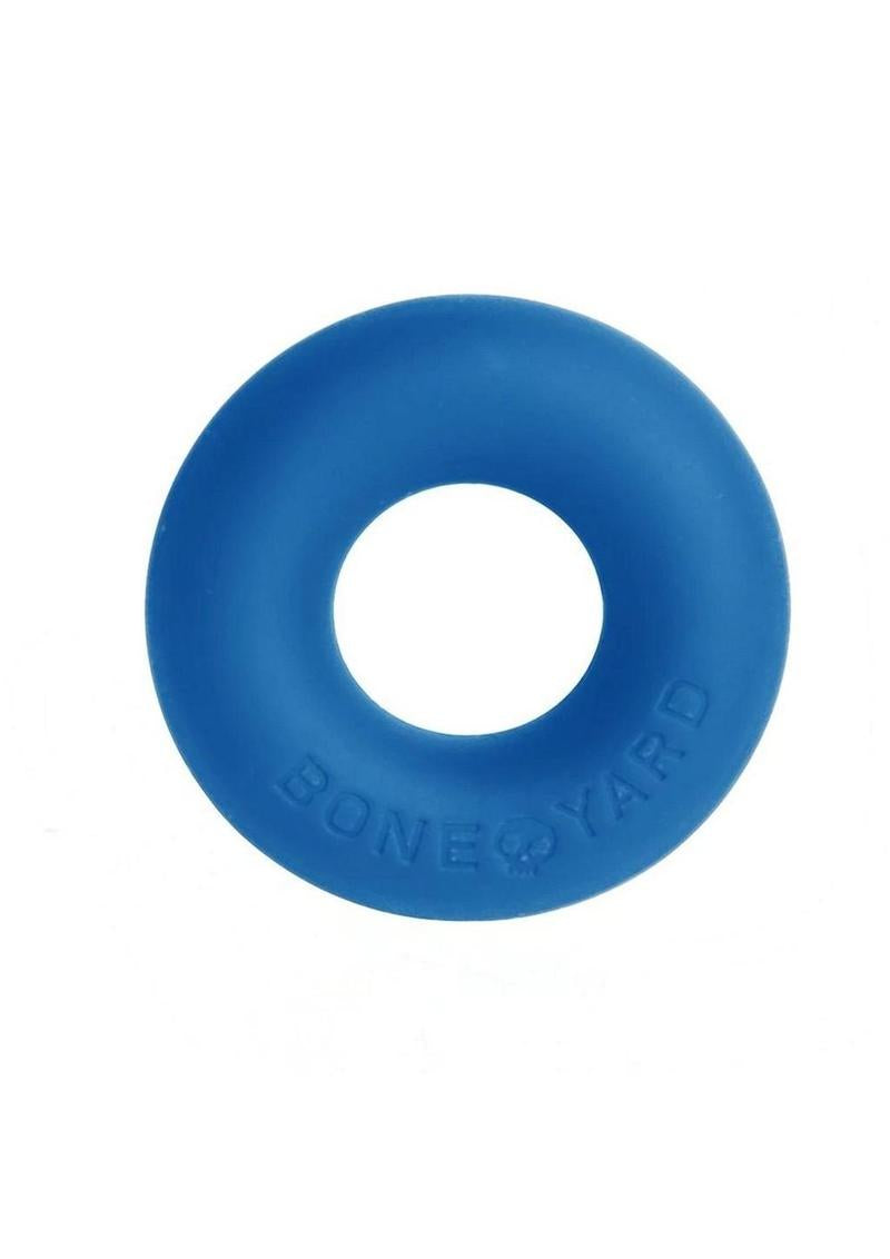 Boneyard Ultimate Silicone Cock Ring 2in- Blue