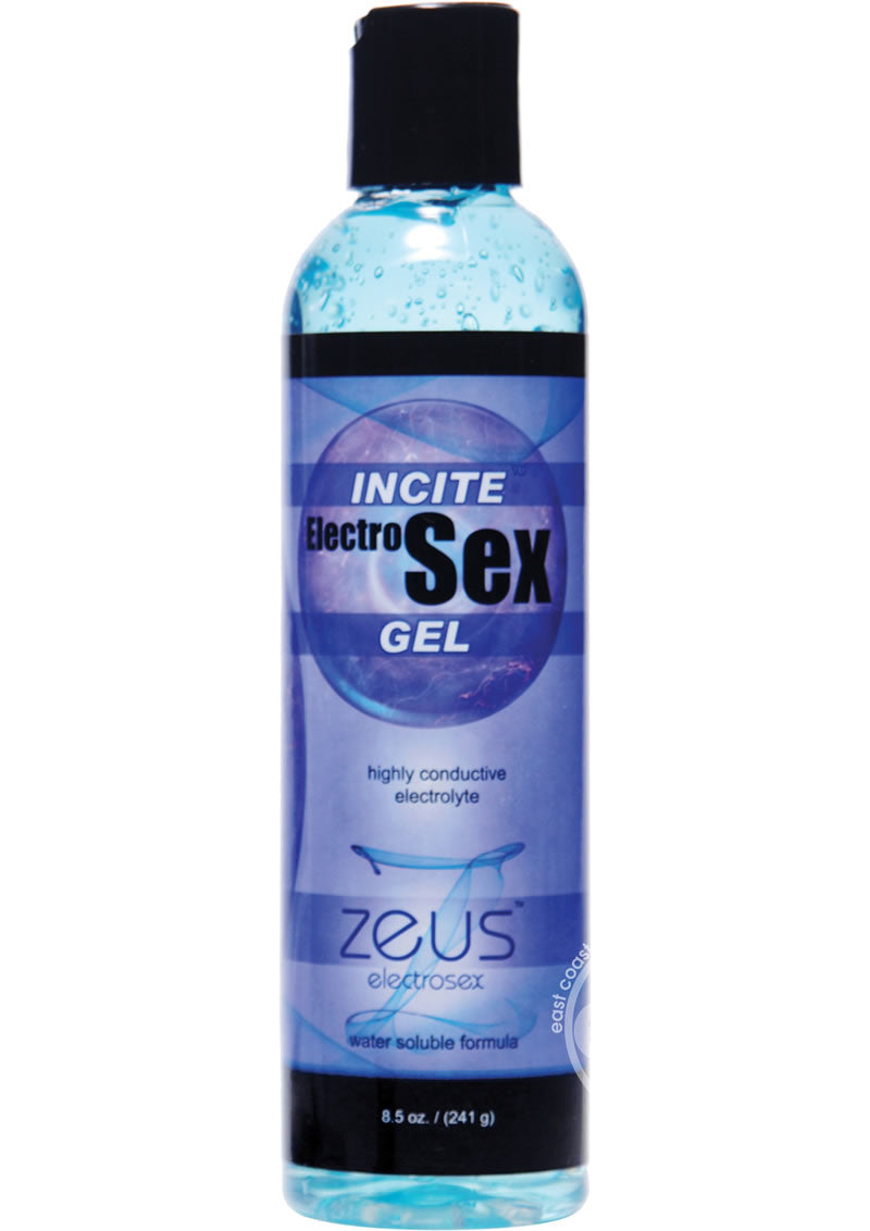 Zeus Electrosex Gel 8oz- Blue