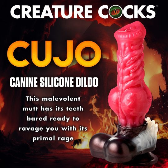 Creature Cocks Cujo Canine Silicone Dildo-Large