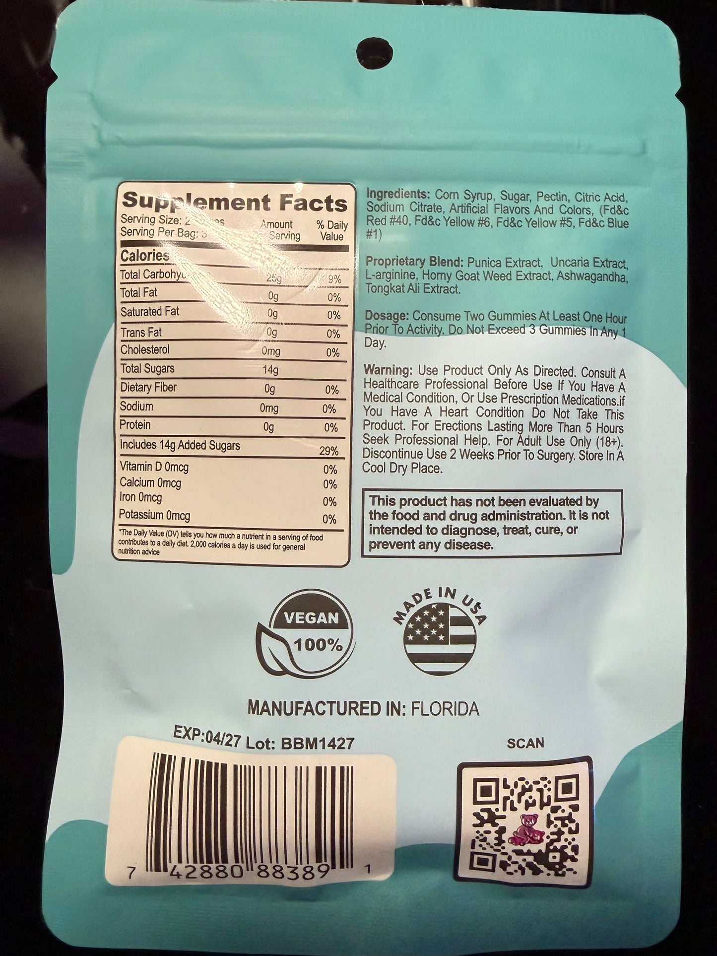 Boner Bears Male Enhancement Gummies