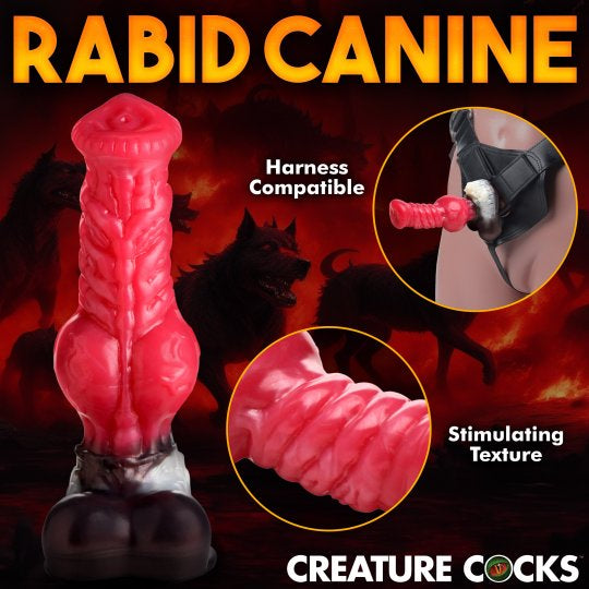 Creature Cocks Cujo Canine Silicone Dildo-Large