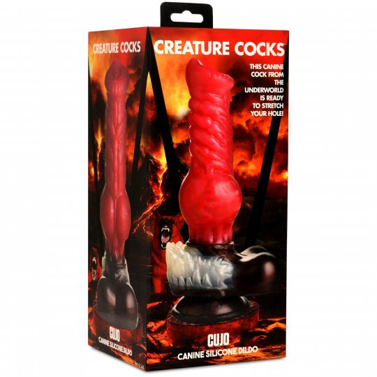 Creature Cocks Cujo Canine Silicone Dildo-Large