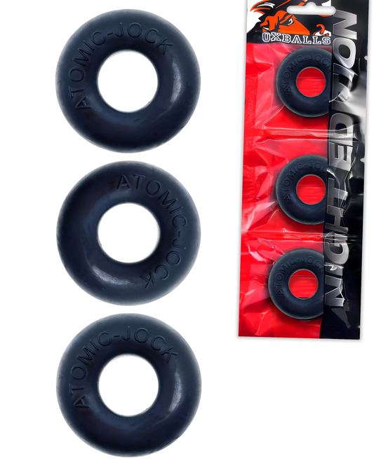 Oxballs Ringer Cockring 2 Pack-Small-Night Edition