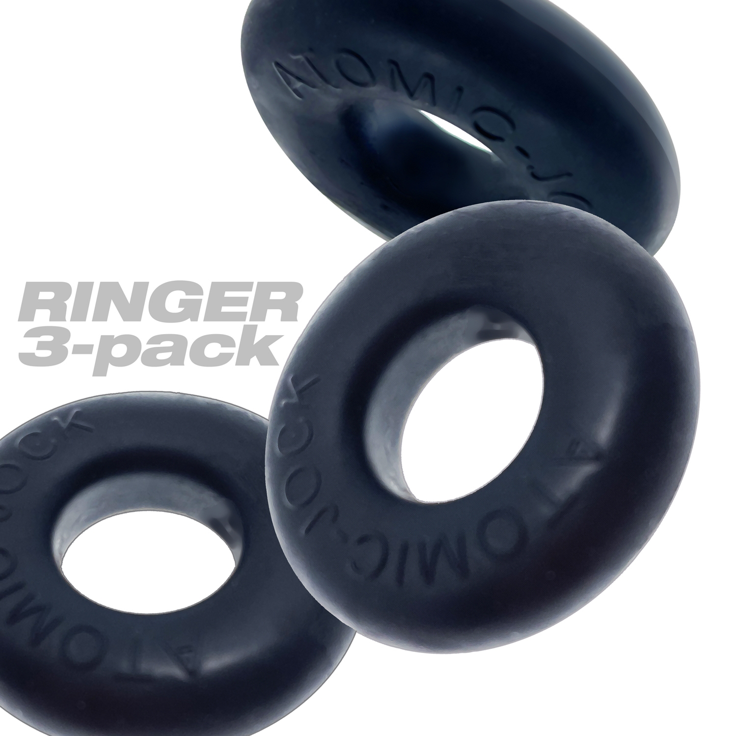 Oxballs Ringer Cockring 2 Pack-Small-Night Edition