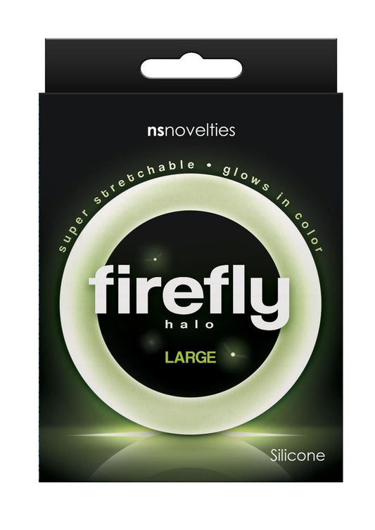 Firefly Halo Silicone Cock Ring Glow In the Dark (Choose size & Color)