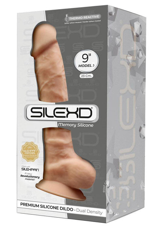 SilexD Model 3 Silicone 9” DIldo