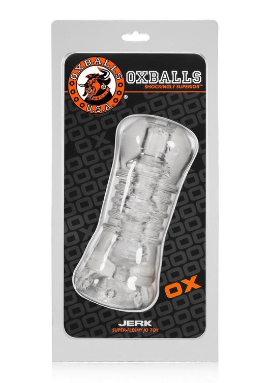 Oxballs Atomic Jock Jerk Masturbator-Clear