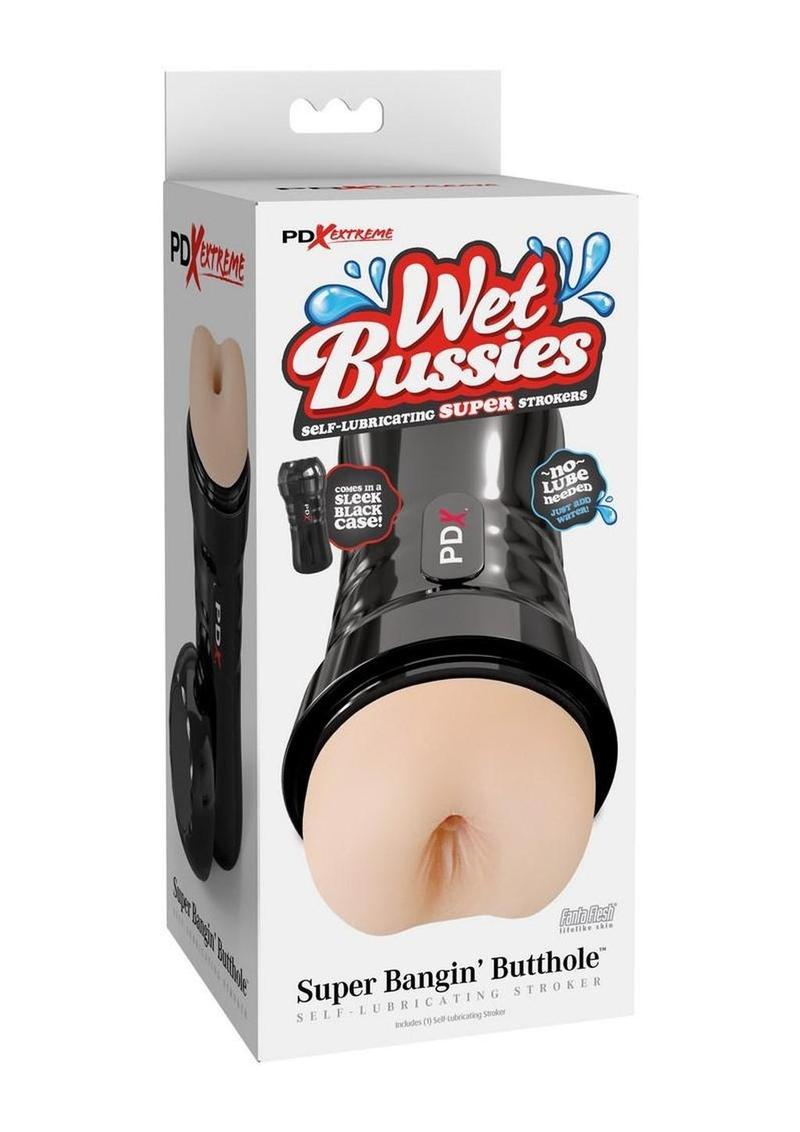 PDX Extreme Wet Bussies Super Bangin Butthole Stroker (Choose Color)