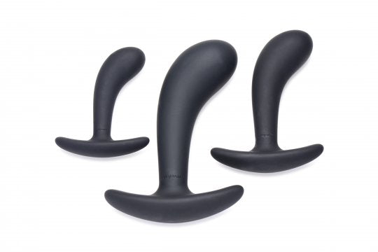 Master Series Dark Delights 3 Piece Curved Anal Trainer Set