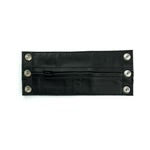Prowler RED Leather Wrist Wallet Black/Red (Choose Size)