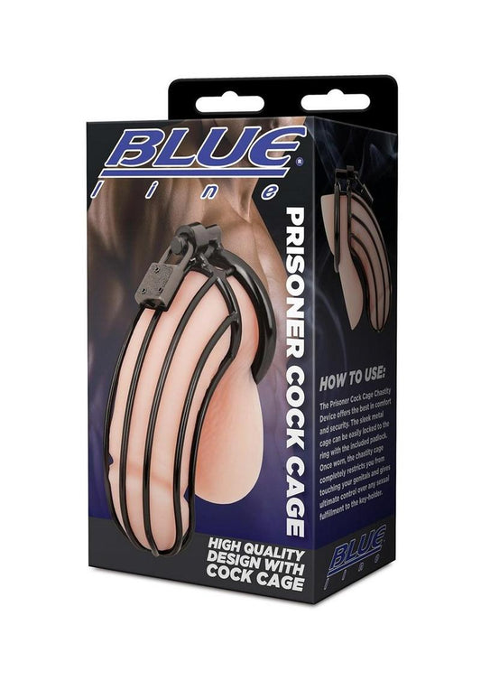Blue Line Prisoner Cock Cage
