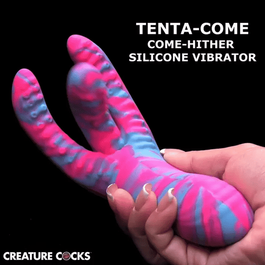 Creature Cocks Tenea-Come Come-Hither Tentacle Silicone Vibrator