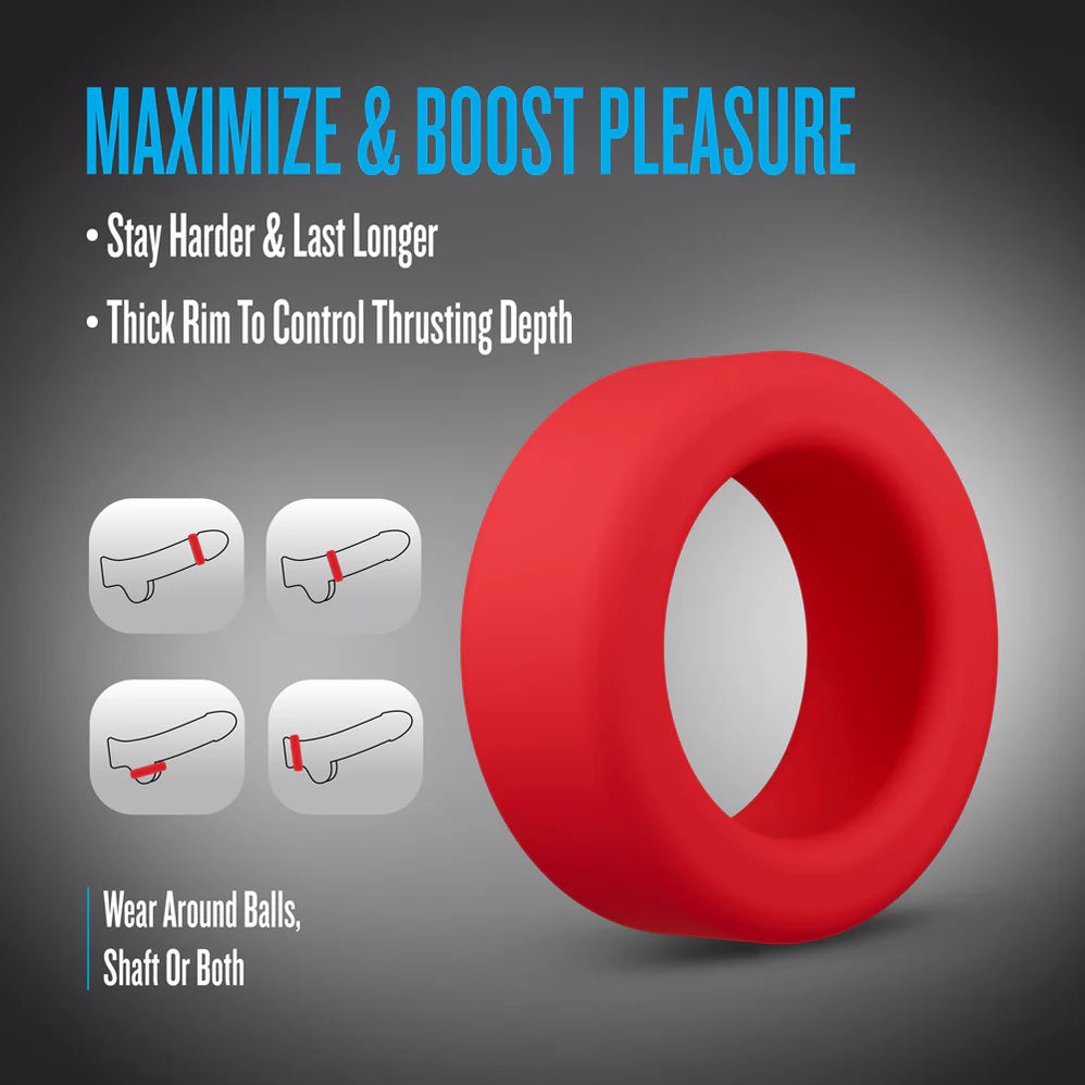Performance Plus Pursuit Red Cock Ring