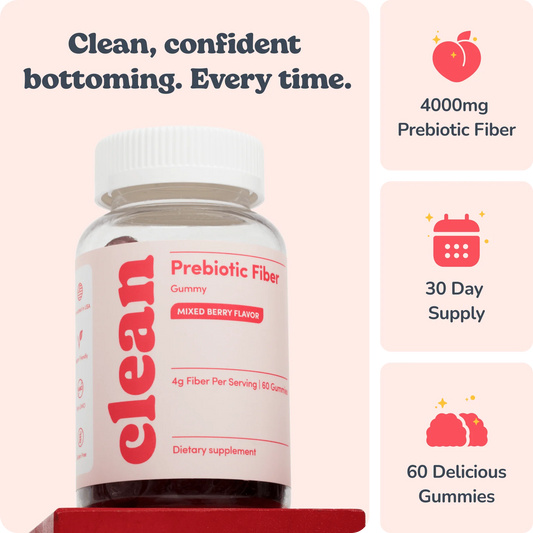 Peachy Clean Fiber Gummies