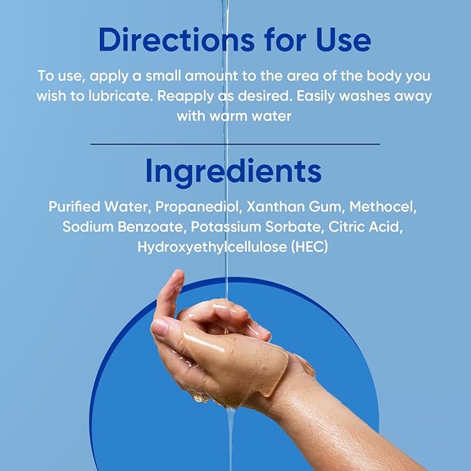 Passion Natural Water Based Lube (Choose Size)