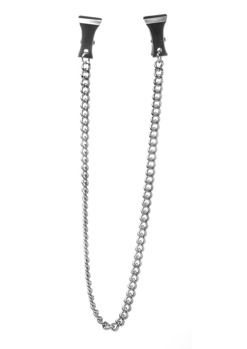 OUCH! Pinch Nipple Clamps- Silver