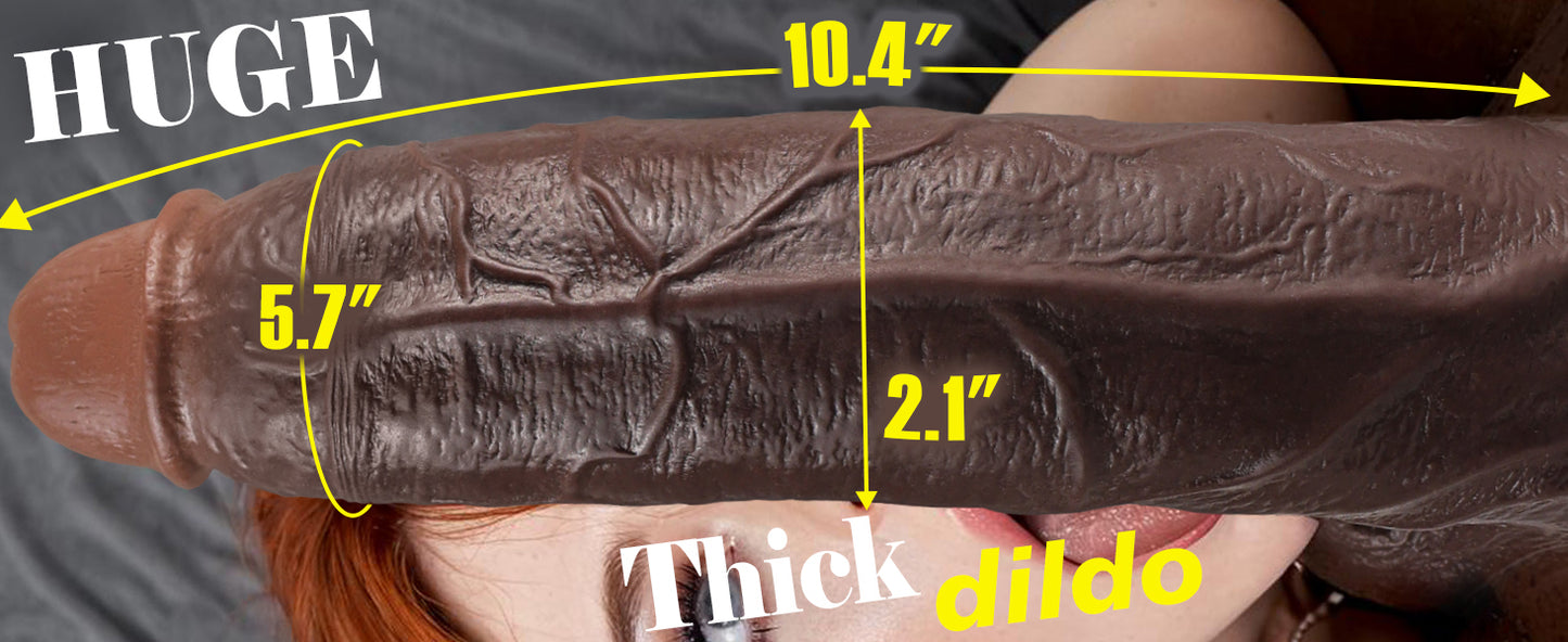 Big Mike 10” Realistic Dildo