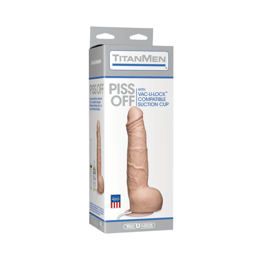 Titanmen Pissoff Squirting Dildo (In Stock Nov 3rd)