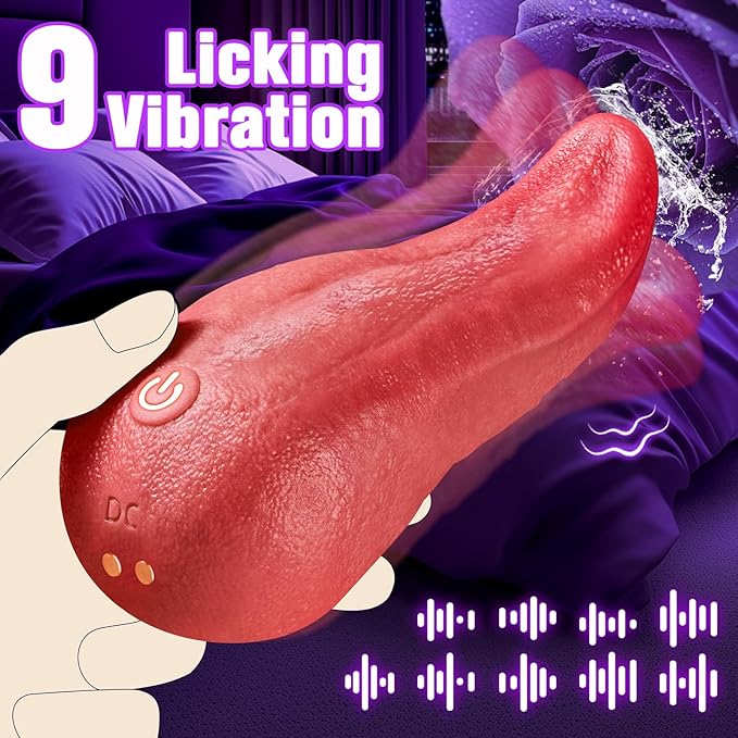 Realistic Tongue Vibrator