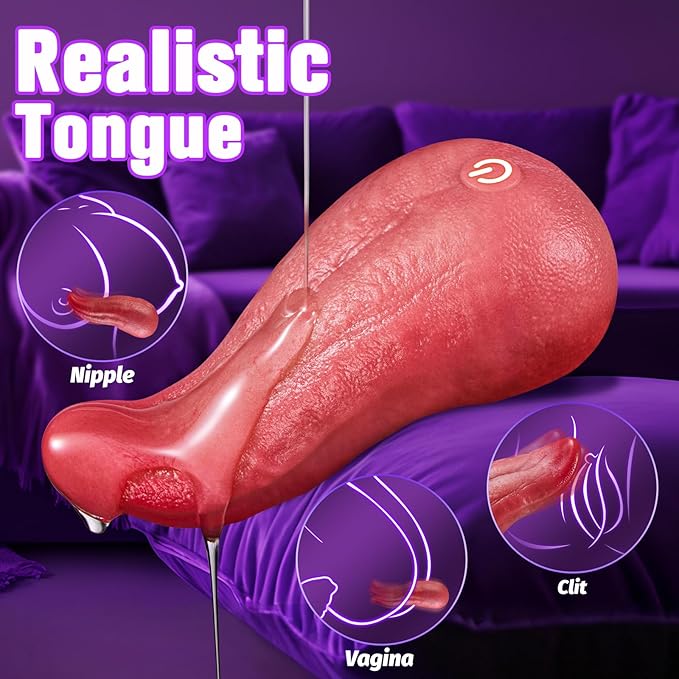 Realistic Tongue Vibrator